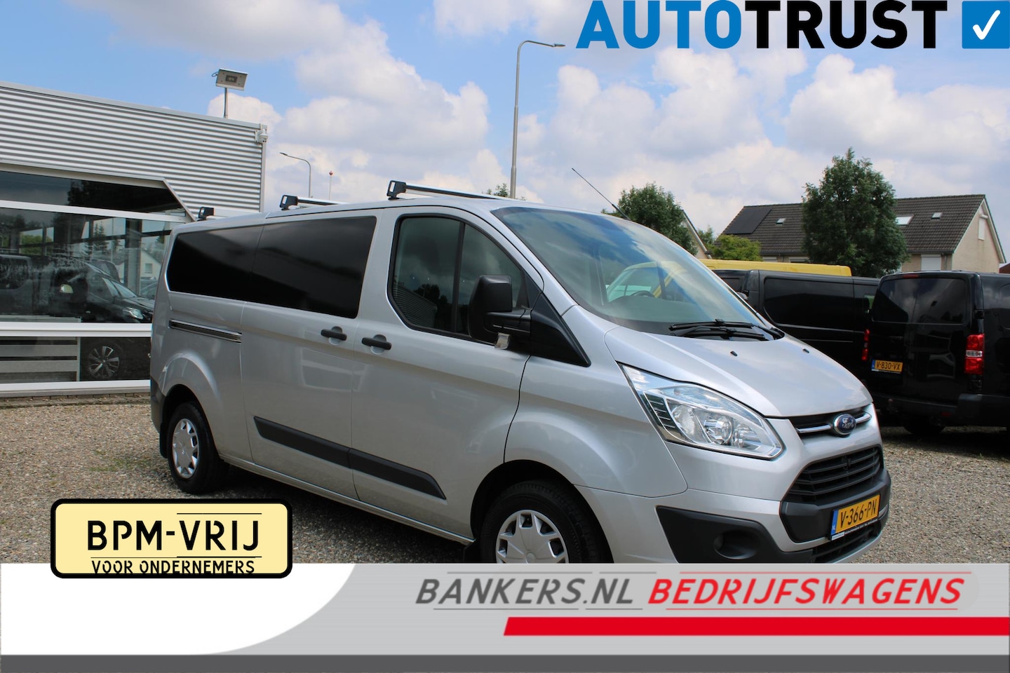 Ford Transit Custom - 2.2 TDCI 125PK, L2H1, Trend, Airco - AutoWereld.nl