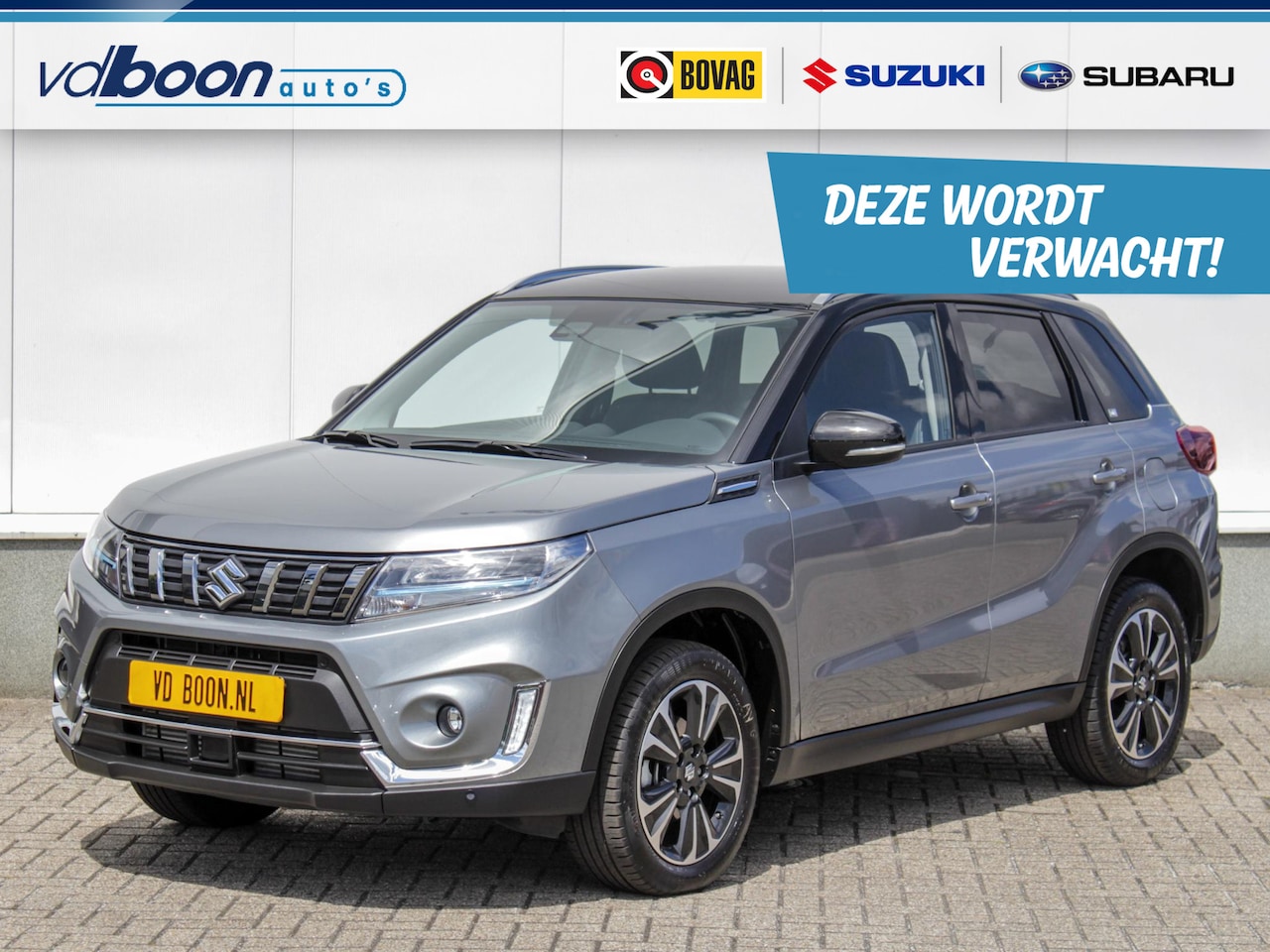 Suzuki Vitara - 1.4 Boosterjet Style Smart Hybrid AllGrip Automaat | Navi | Clima | Adap. Cruise | Panodak - AutoWereld.nl