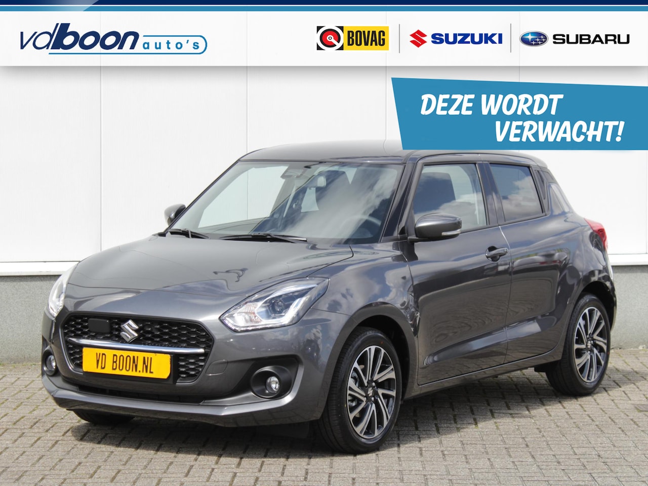 Suzuki Swift - 1.2 Style Smart Hybrid | Navi | Adap. Cruise | Clima | Park sens | Lm-Velgen - AutoWereld.nl