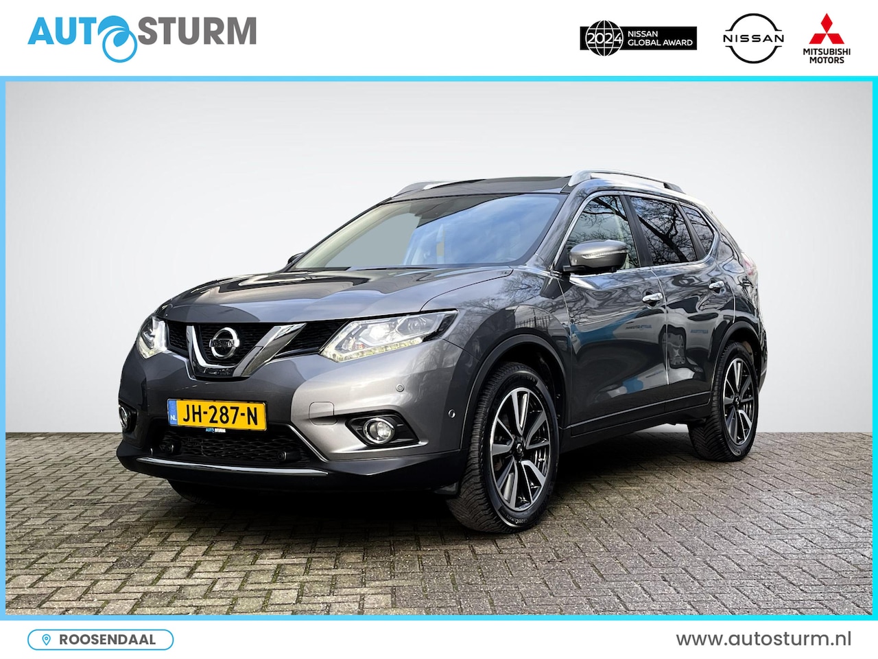 Nissan X-Trail - 1.6 DIG-T Tekna | Trekhaak Afneembaar | Panoramadak | Navigatie | Leder | Stoelverwarming - AutoWereld.nl