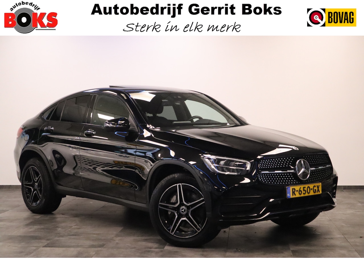 Mercedes-Benz GLC-klasse Coupé - 300e 4MATIC Business Solution AMG Hybride Navigatie Cruise Control 19LMV 360 Camera Schuif - AutoWereld.nl