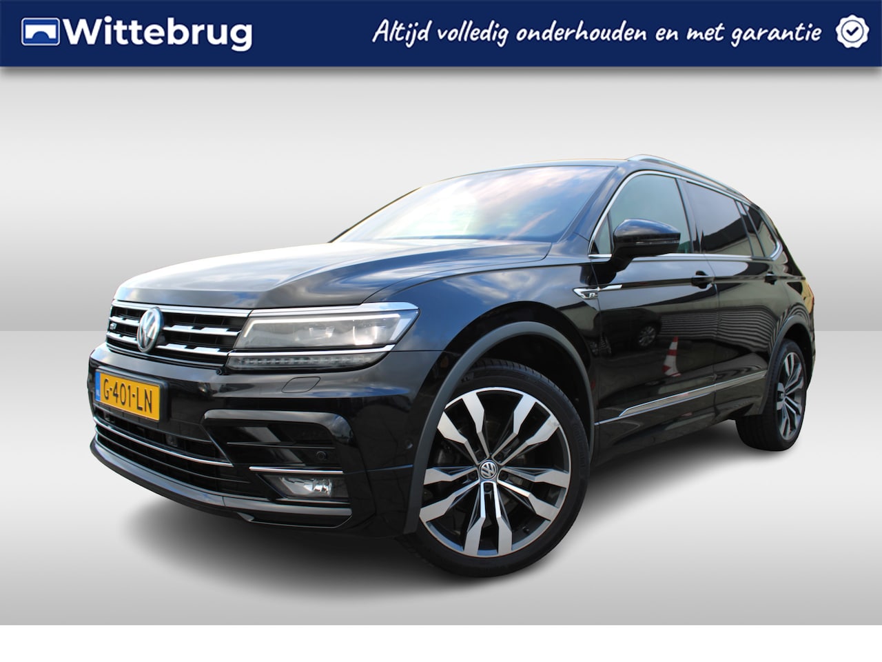 Volkswagen Tiguan Allspace - 1.5 TSI 150pk Highline Business R DSG Automaat Leder / Trekhaak / R-Line exterieur / El a- - AutoWereld.nl