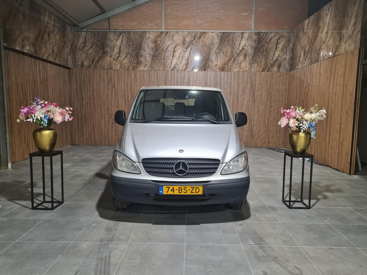 Mercedes-Benz Vito - 109 CDI 320 Lang DC standaard Airco Dubbele Cabine Lang Grijs 2005 - AutoWereld.nl