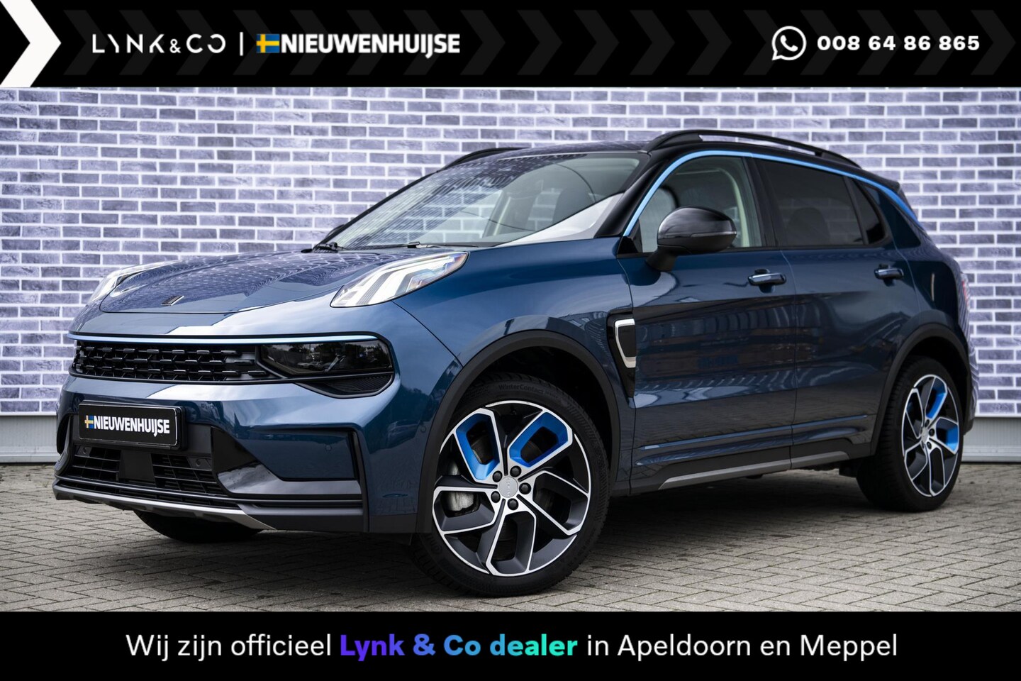 Lynk & Co 01 - Plug-in Hybrid | 69 KM Elektrisch Rijden | Panoramadak | Camera | Adaptieve Cruise Control - AutoWereld.nl