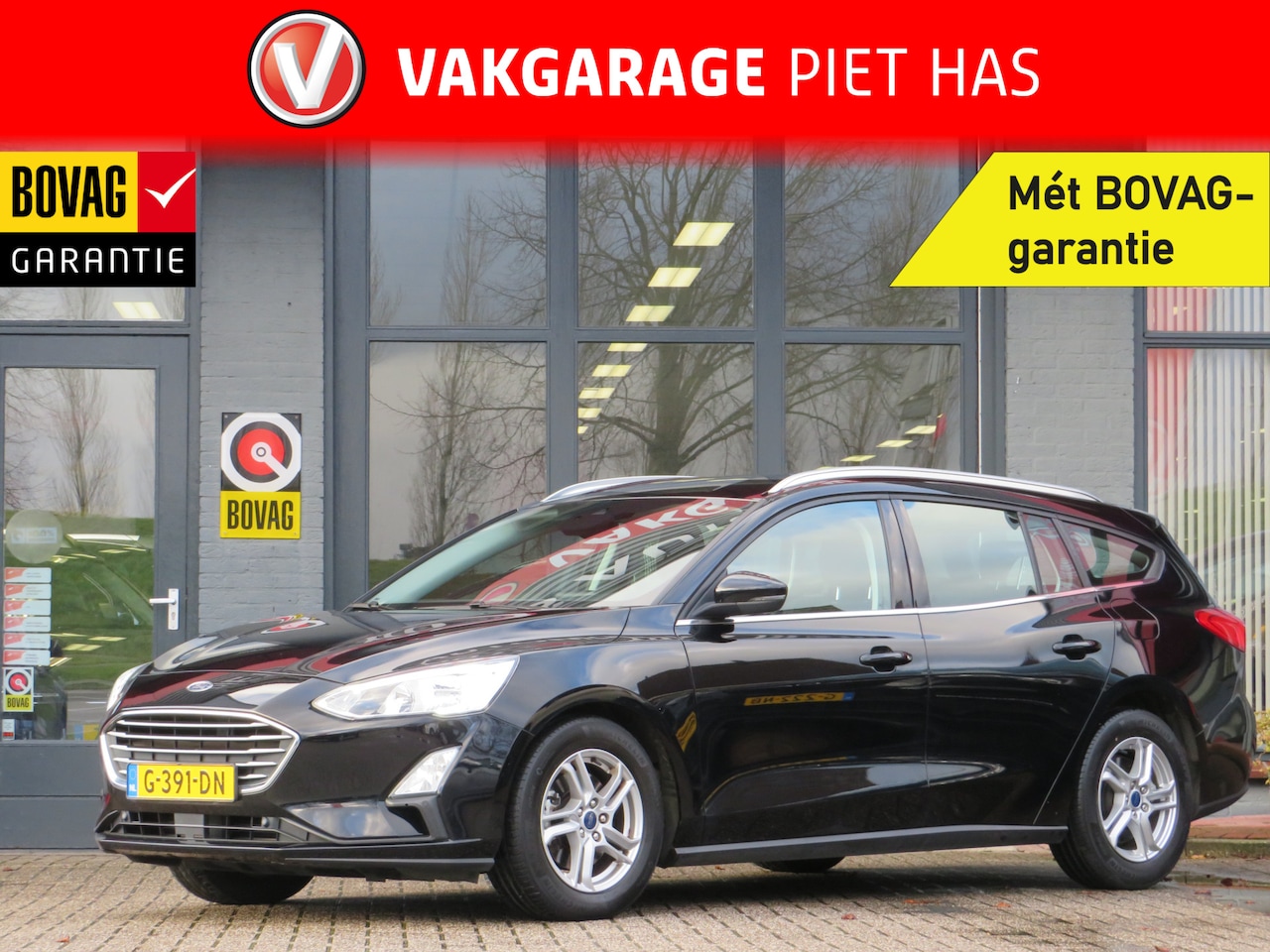 Ford Focus Wagon - 1.0 EcoBoost Business | Clima-Airco | Android Auto | Parkeersensoren | Incl. BOVAG Garanti - AutoWereld.nl