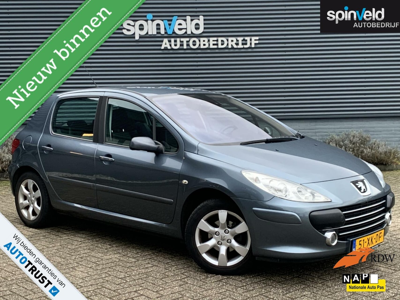 Peugeot 307 - 1.6-16V Premium BJ`07 NAP NL Climate Cruise Trekhaak - AutoWereld.nl