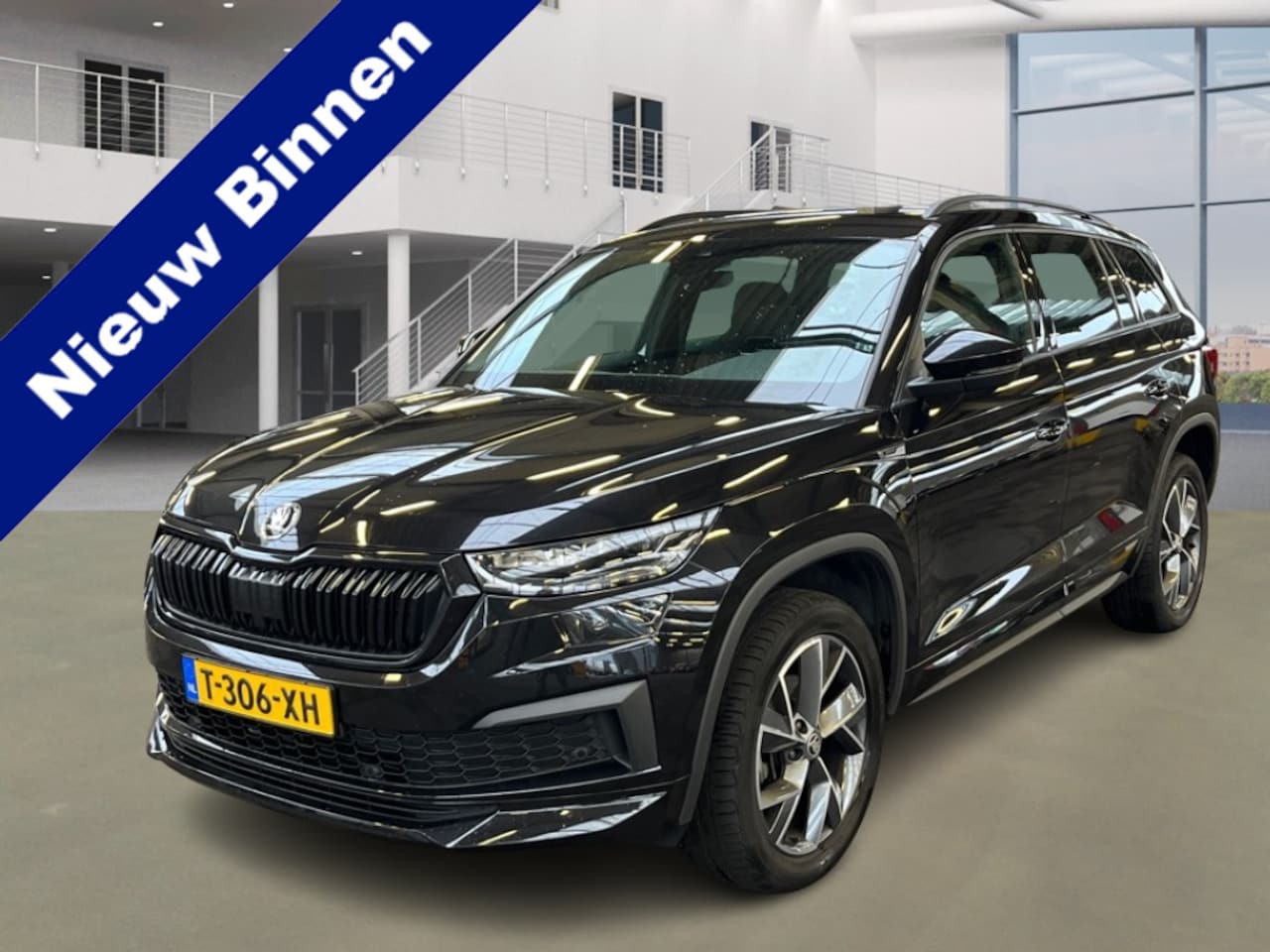 Skoda Kodiaq - 1.5 TSI DSG Sportline Business Adaptieve Cr.control - Elektr.achterklep - Keyless entry - - AutoWereld.nl