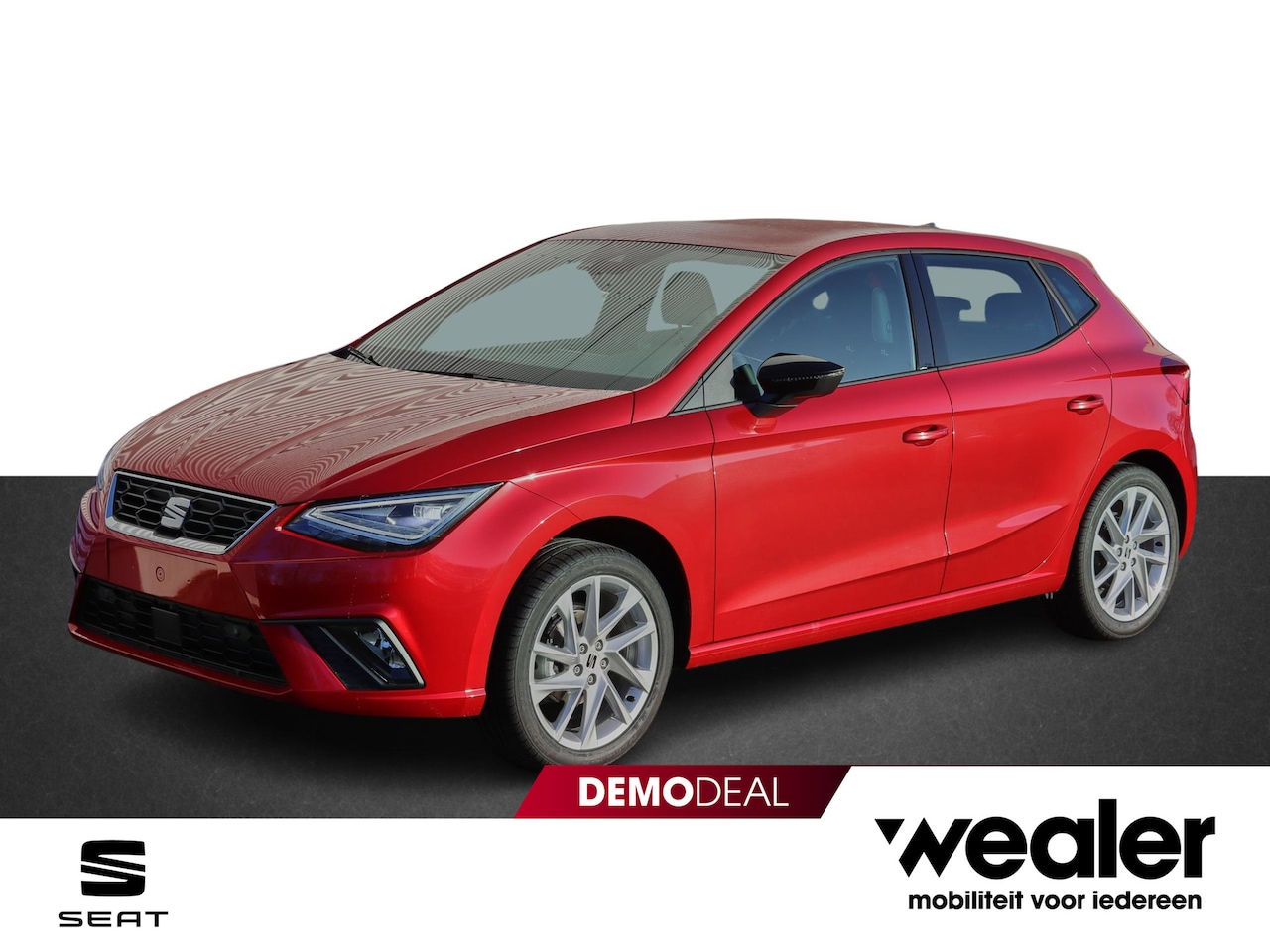 Seat Ibiza - FR Business Connect 1.0 70 kW / 95 pk EcoTSI Hatch back 5 deurs 5 versn. Hand | Achteruitr - AutoWereld.nl