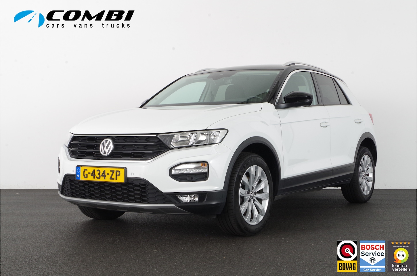 Volkswagen T-Roc - 1.0 TSI Style Business > Zwart dak/Digitale cockpit/Adapt. cruise/17 inch... - AutoWereld.nl