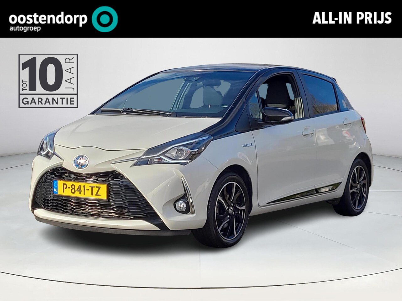 Toyota Yaris - 1.5 Hybrid Bi-Tone Automaat | Cruise Control | Rijklaarprijs incl. garantie | - AutoWereld.nl