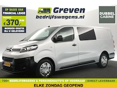 Citroën Jumpy - 2.0 BlueHDI L3H1 | Marge | Dubbele Cabine | 5 Persoons | Airco Carplay Cruise Navi PDC Tre