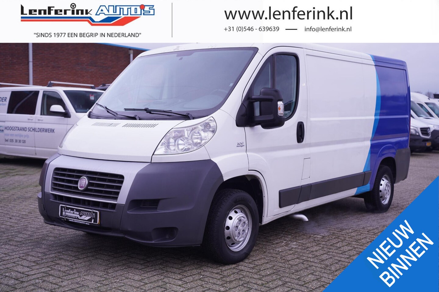 Fiat Ducato - 2.2 MultiJet 100 pk L2H1 Motor Tikt Trekhaak, APK 03-2025 - AutoWereld.nl