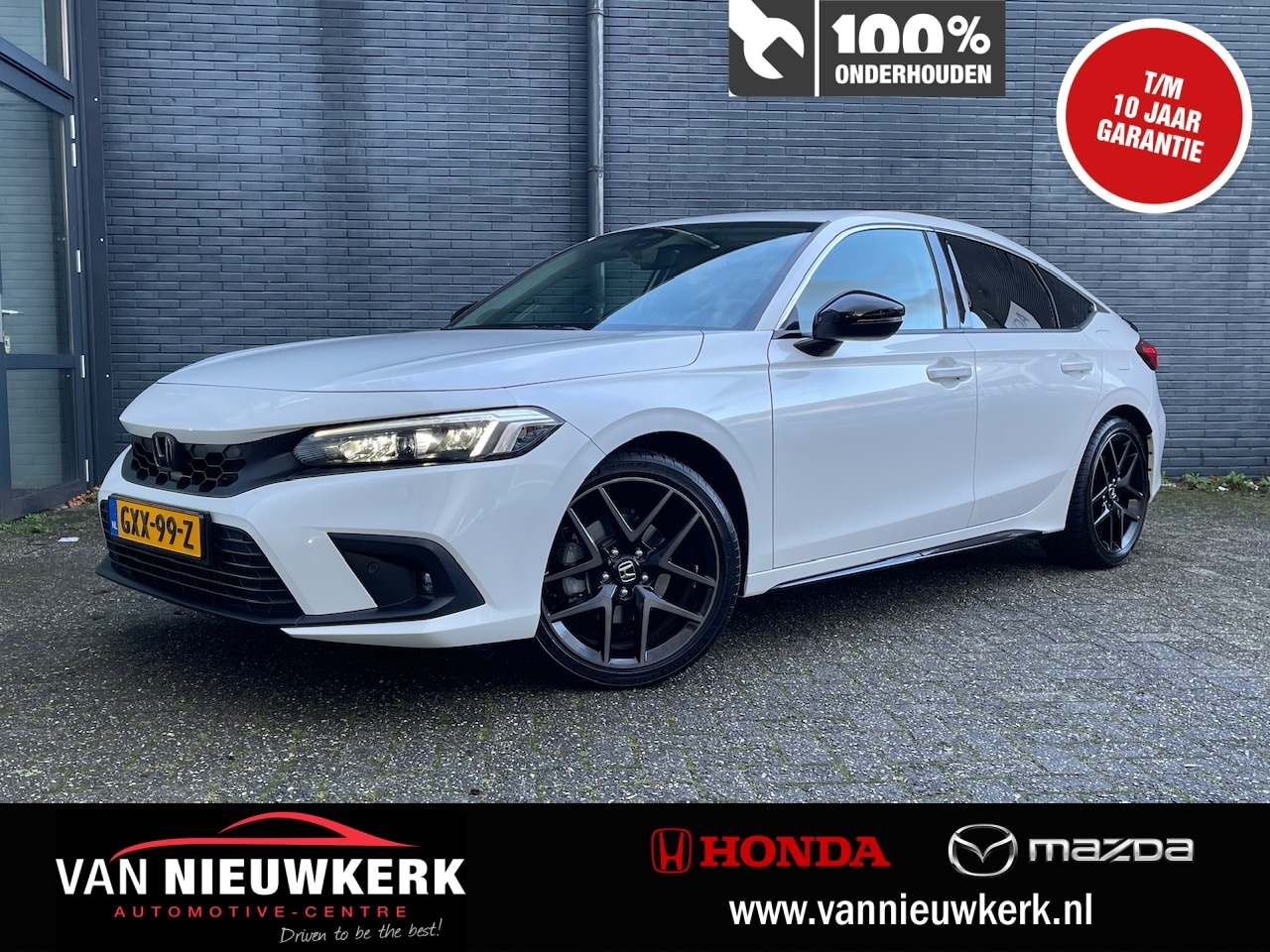 Honda Civic - 2.0 Hybrid 184PK Automaat Advance Sports Pack | Panoramadak | BOSE Audio | Leer | Digitaal - AutoWereld.nl