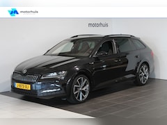 Skoda Superb Combi - 1.4 TSI iV PHEV 218PK AUTOMAAT SPORTLINE CANTON VIRTUAL TREKHAAK NAVI CAMERA