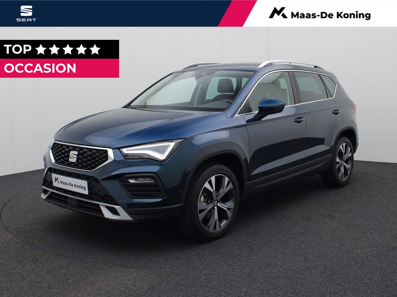 Seat Ateca - 1.0TSI/110PK Style · Navigatie · Parkeersensoren + camera · App connect ·  Garantie t/m 29 - AutoWereld.nl