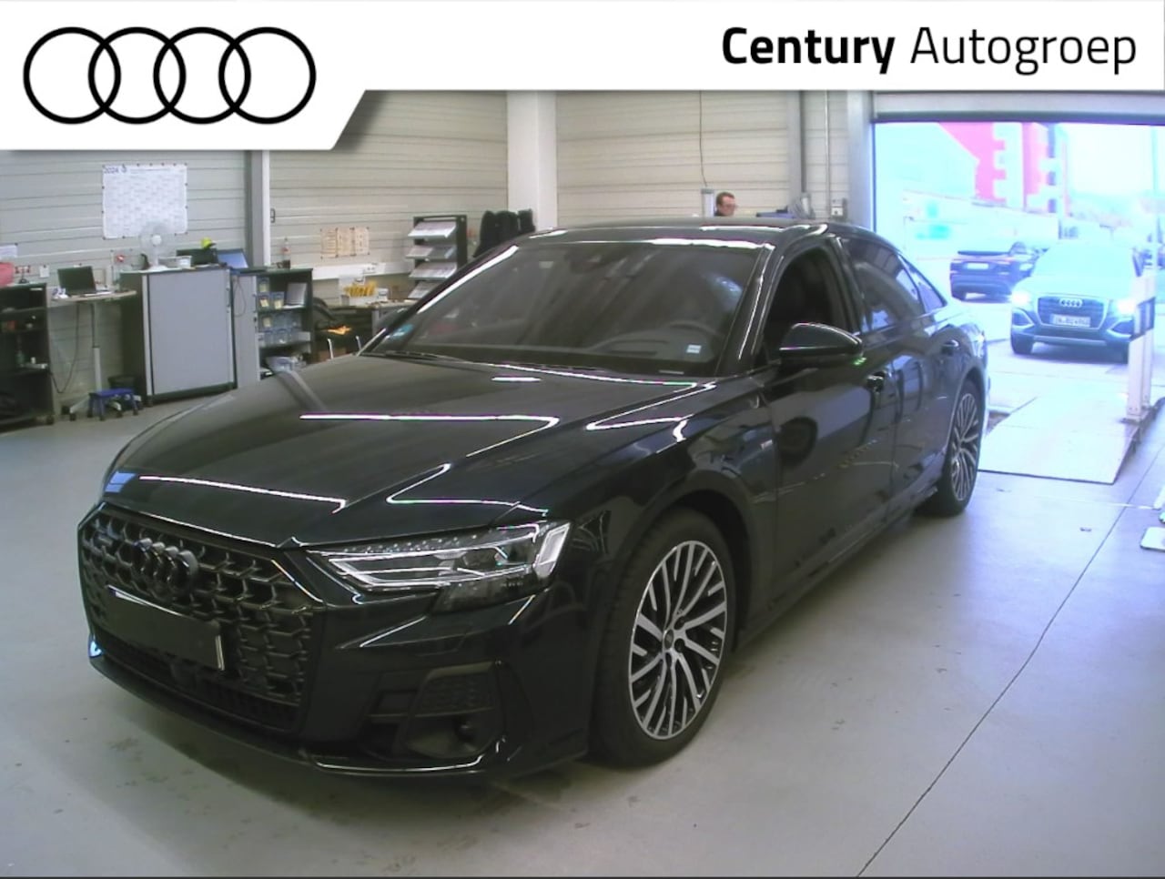 Audi A8 - 60 TFSI e quattro | HUD | 360CAM | TV | Pano | Massage V+A | Alcantara hemel| Side Assist - AutoWereld.nl