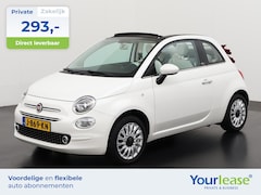 Fiat 500 C - 1.2 Lounge | All-in 293, - Private Lease | Zondag Open