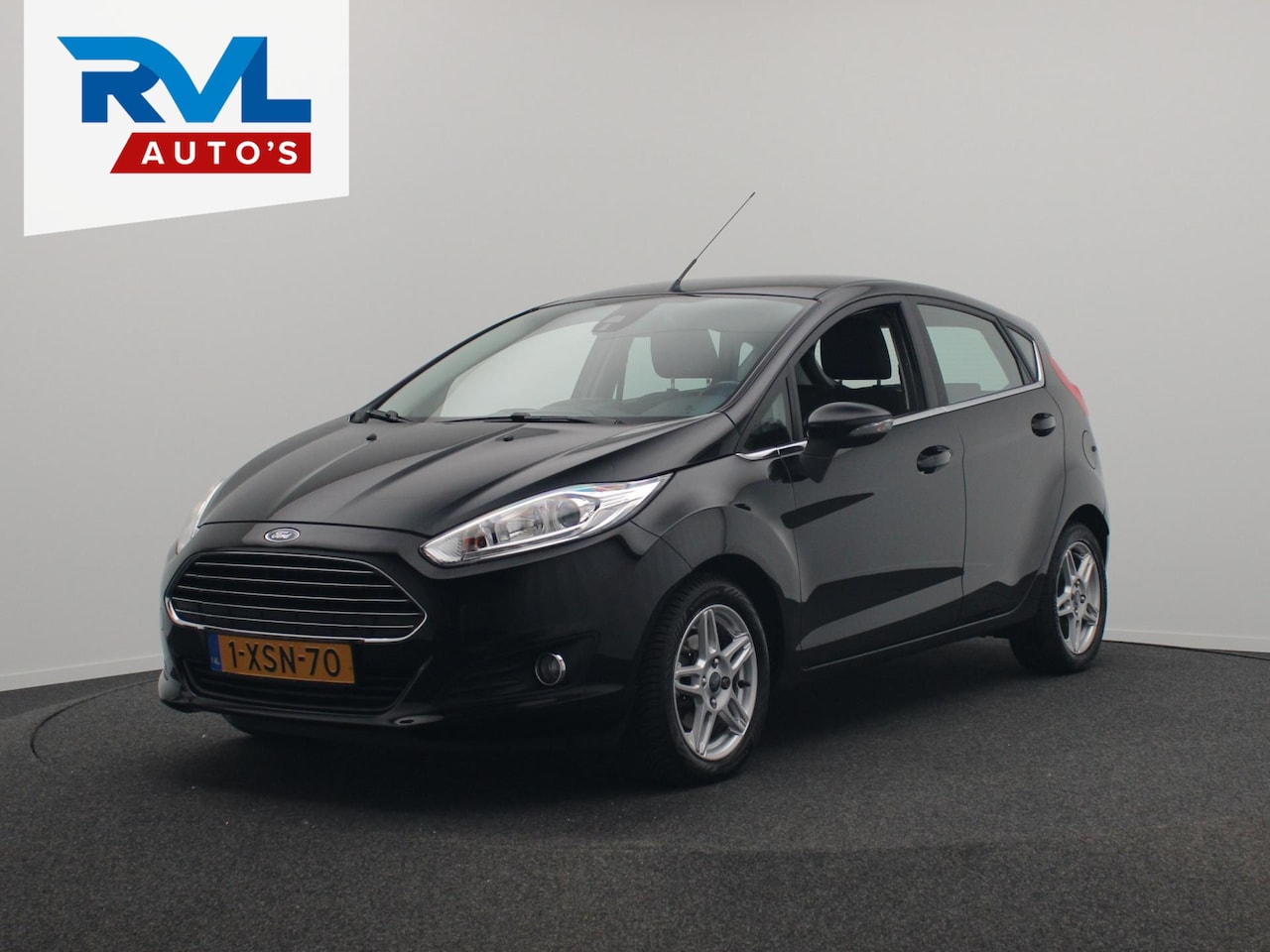 Ford Fiesta - 1.0 EcoBoost Titanium *Automaat* Trekhaak Navigatie Climate Origineel NL - AutoWereld.nl