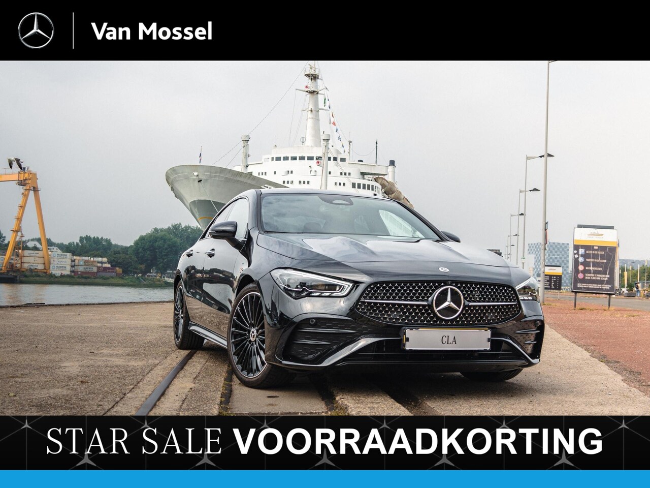 Mercedes-Benz CLA-Klasse - 180 Coupe Star Edition AMG-Line / Stoelverwarming / Achteruitrijcamera / Panaroma-schuifda - AutoWereld.nl