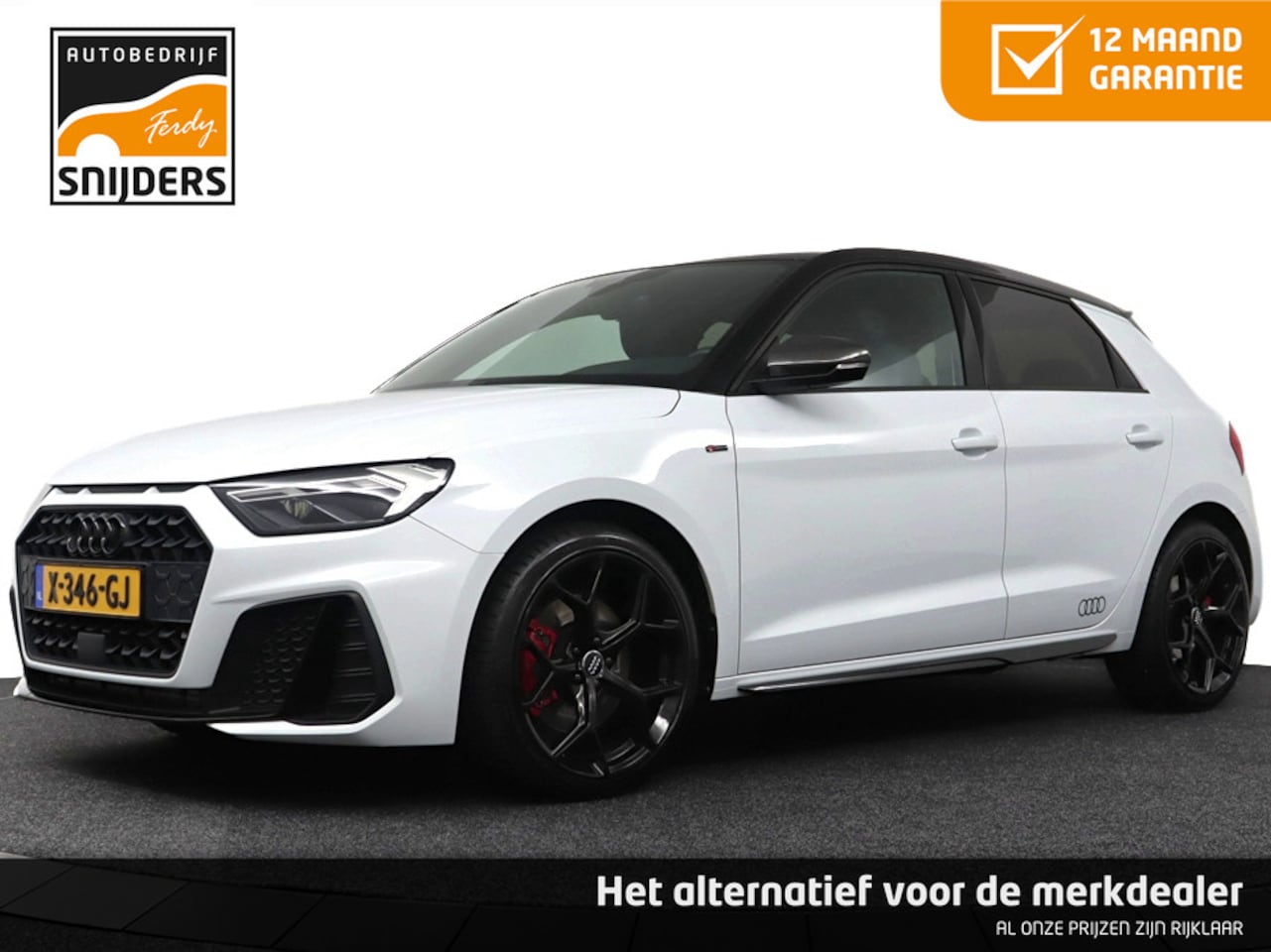 Audi A1 Sportback - S-LINE 2.0 40 TFSI 200 PK Edition One Black | Carbon | B&O Premium | Virtual | NAVI | 3x S - AutoWereld.nl