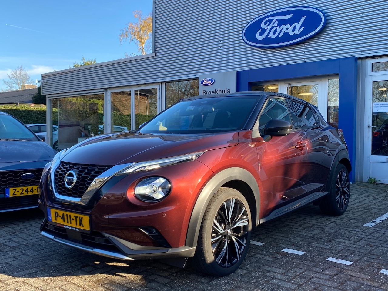 Nissan Juke - 1.0 DIG-T N-Design AUTOMAAT | NAVI | CAMERA | CLIMA | STOELVERWARMING | CRUISE | PARK SENS - AutoWereld.nl