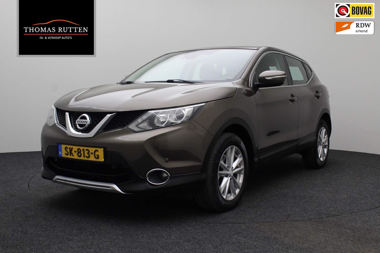 Nissan Qashqai - 1.2 Connect Edition 2015 | Airco | Trekhaak | Navigatie | DAB Radio | Cruise Control | LED - AutoWereld.nl