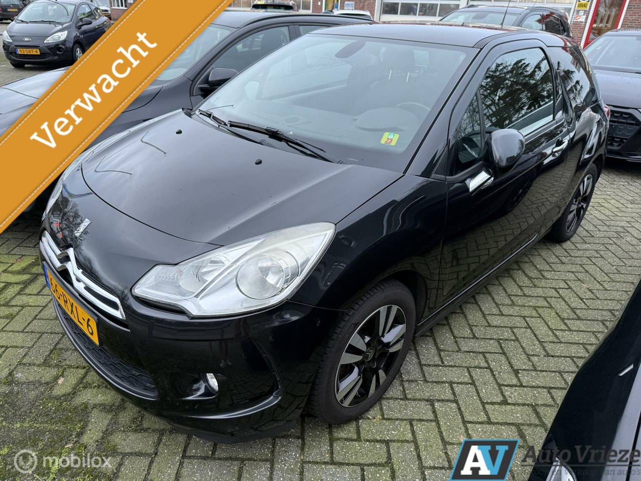 Citroën DS3 - 1.6 VTi So Chic in Black, Goed onderhouden! - AutoWereld.nl