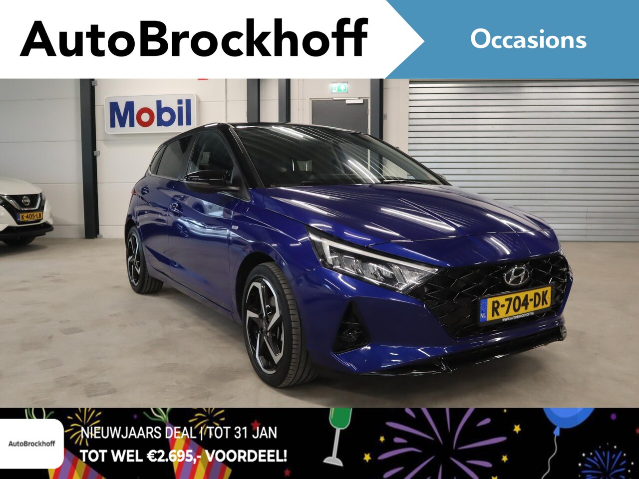 Hyundai i20 - 1.0 T-GDI Premium Navi | Climate | Two Tone| Full Options | 17" Lichtmetalen velgen| Afnee - AutoWereld.nl