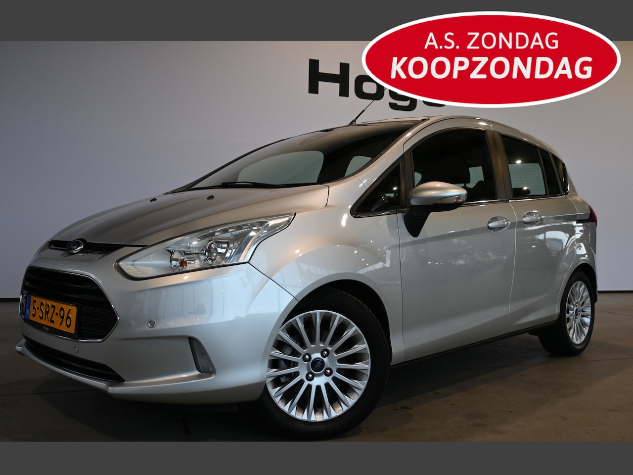 Ford B-Max - 1.0 EcoBoost Titanium Ecc Navigatie LED Goed Onderhouden! Inruil Mogelijk! - AutoWereld.nl