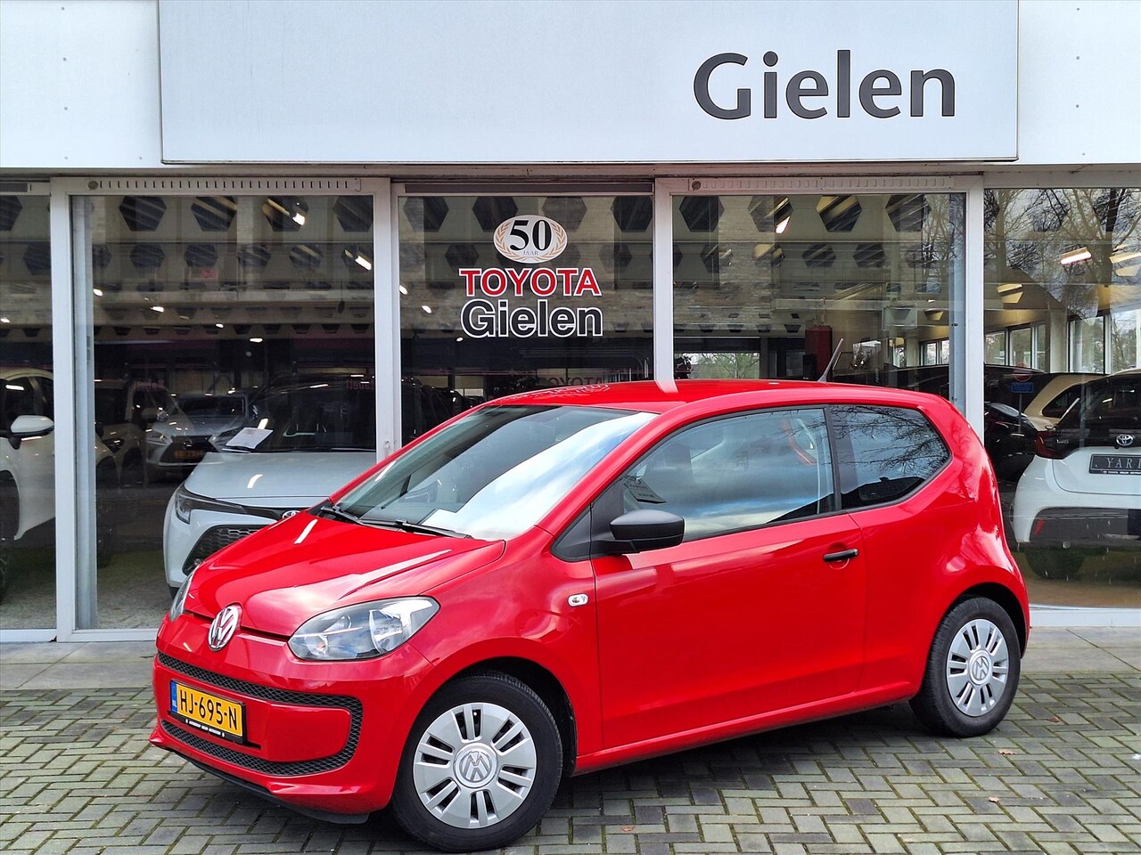 Volkswagen Up! - 1.0 60PK Take up! | Airconditioning, Radio/CD-speler, Fijne instap! - AutoWereld.nl