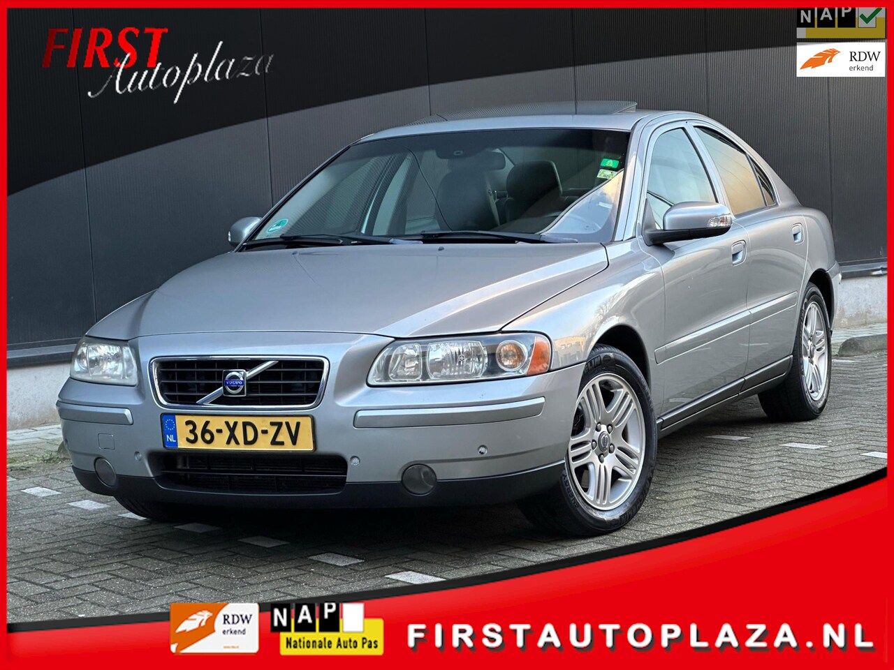 Volvo S60 - 2.0T Momentum LPG-G3 AUTOMAAT OPEN-DAK/CRUISE/LEDER | KEURIGE AUTO ! - AutoWereld.nl