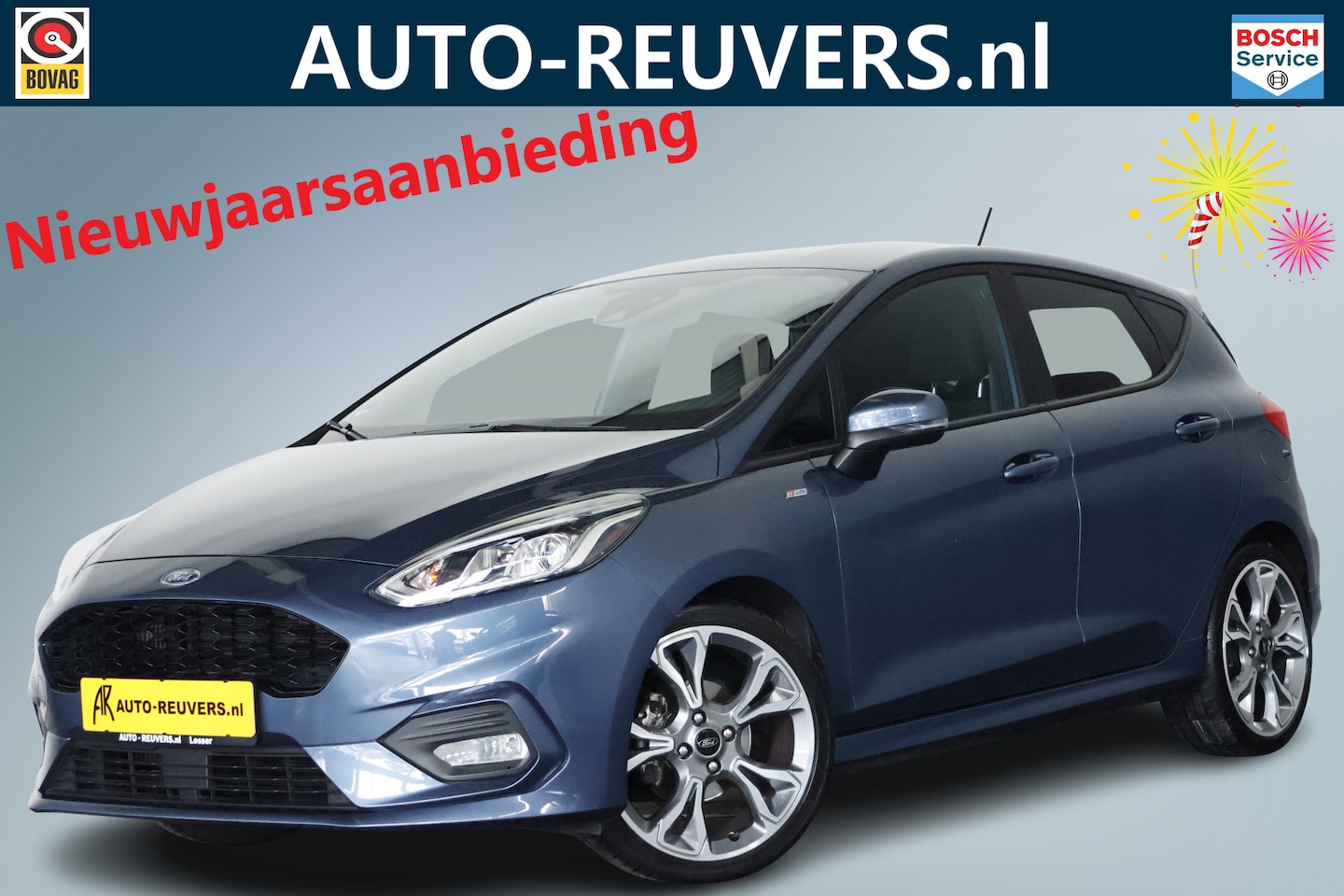 Ford Fiesta - 1.0 EcoBoost ST-Line / Navi / Bluetooth / Cruisecontrol / PDC - AutoWereld.nl