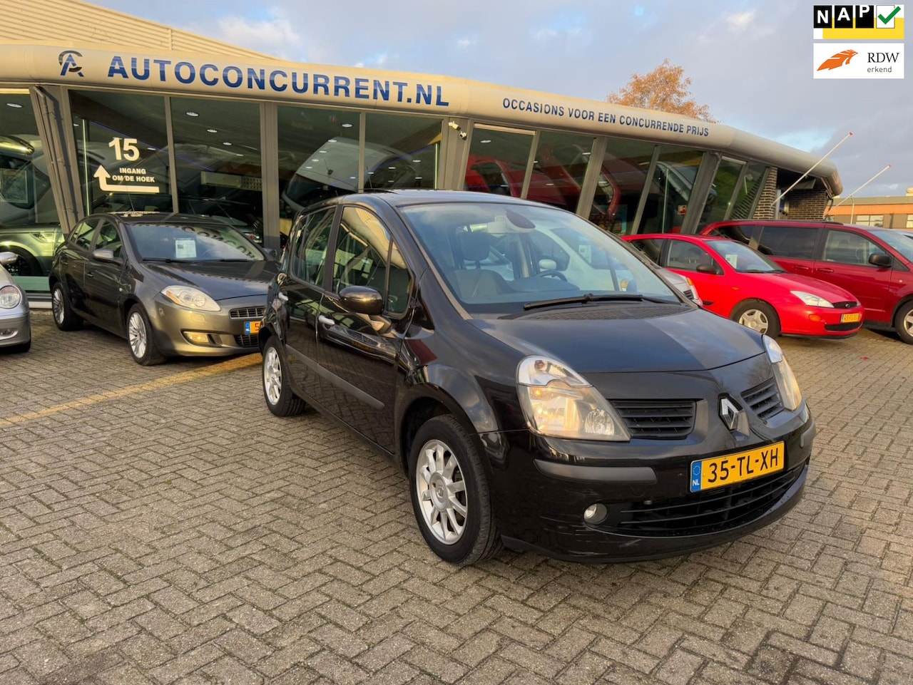 Renault Modus - 1.6-16V Initiale 1.6-16V Initiale, Airco, Pano, Inruil mogelijk. - AutoWereld.nl