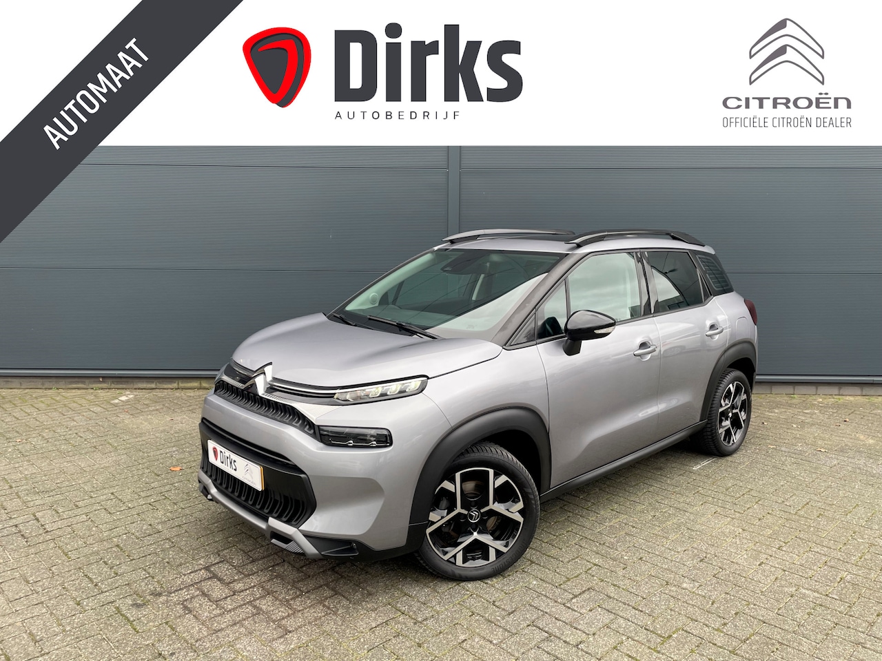 Citroën C3 Aircross - 130pk Shine (Elektrisch schuifdak - Camera - Leder - 17"- Grip Controle - Parkeersensoren - AutoWereld.nl