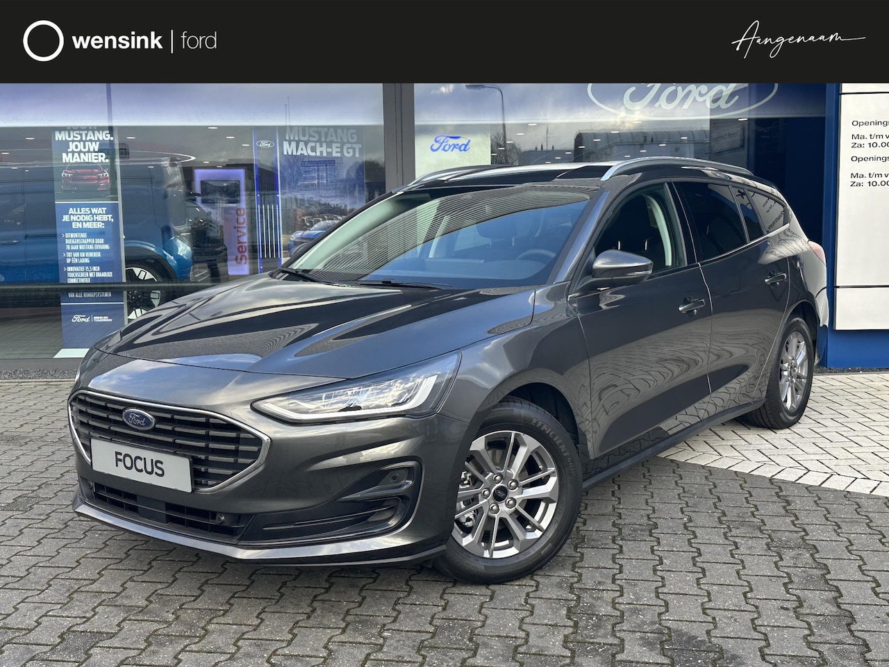 Ford Focus Wagon - 1.0 EcoBoost Hybrid Titanium €3.500,- Ford voordeel - AutoWereld.nl