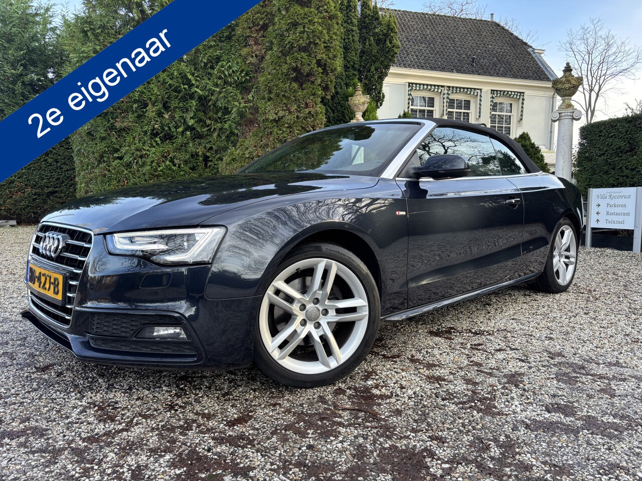 Audi A5 Cabriolet - 1.8 TFSI Sport Edition / S-Line / Leder / Navi. / 2eEigenaar - AutoWereld.nl