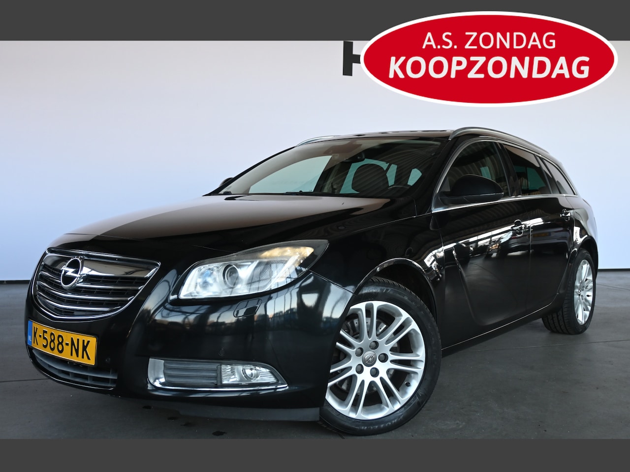 Opel Insignia Sports Tourer - 2.8 T Cosmo 4x4 Automaat Leer ECC Cruise control Navigatie Licht metaal Inruil mogelijk! - AutoWereld.nl