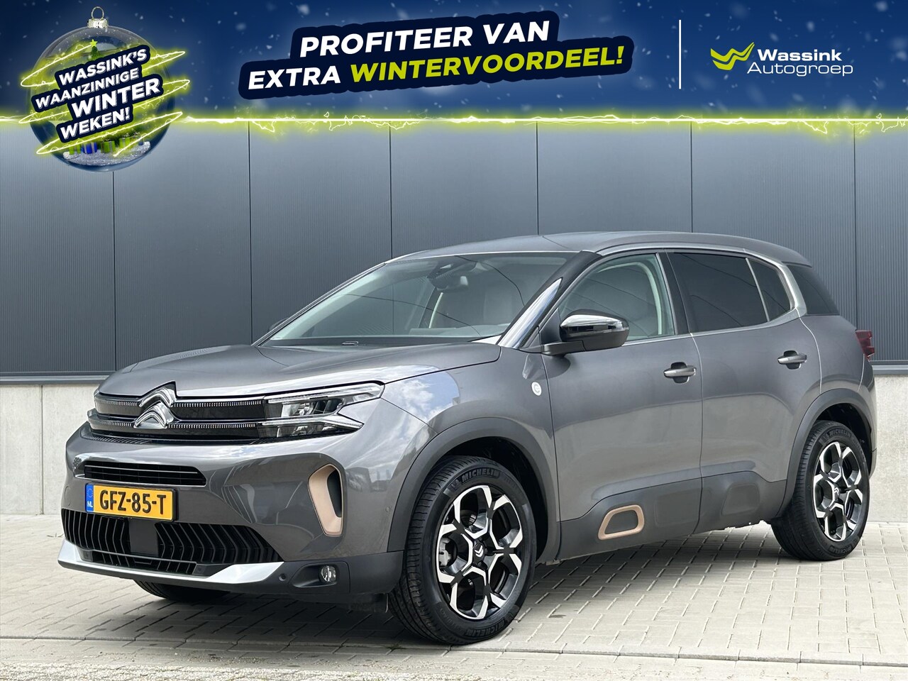 Citroën C5 Aircross - 1.2 PureTech 130pk EAT8 C-Series | Keyless Entry | Inhaalsensor | Navigatie | Camera | Par - AutoWereld.nl