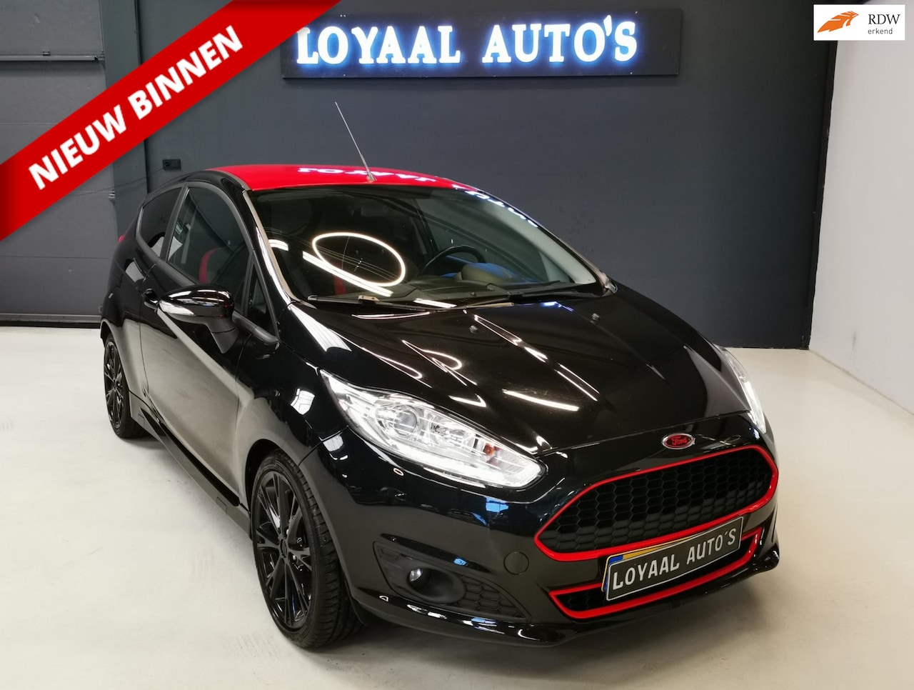 Ford Fiesta - 1.0 EcoBoost Black Edition | 140 pk | AIRCO | CRUISE | PDC | ELEK.RAMEN | APK. - AutoWereld.nl