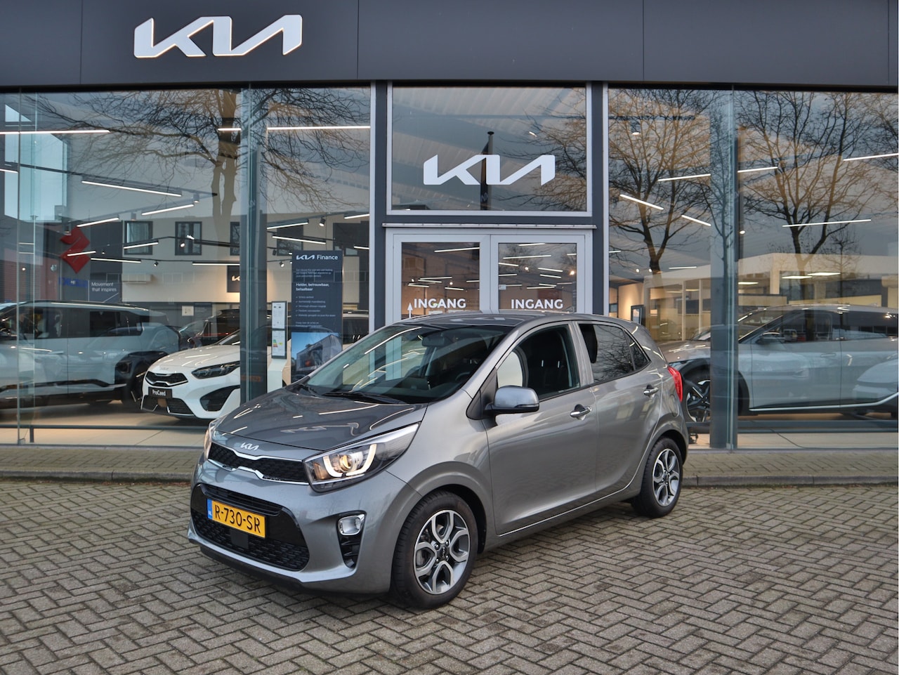 Kia Picanto - 1.0 DPi DynamicPlusLine ECC Cr.Control+Limiter Navi+Camera BT+USB Keyless 15"LMV 7jr.Garan - AutoWereld.nl