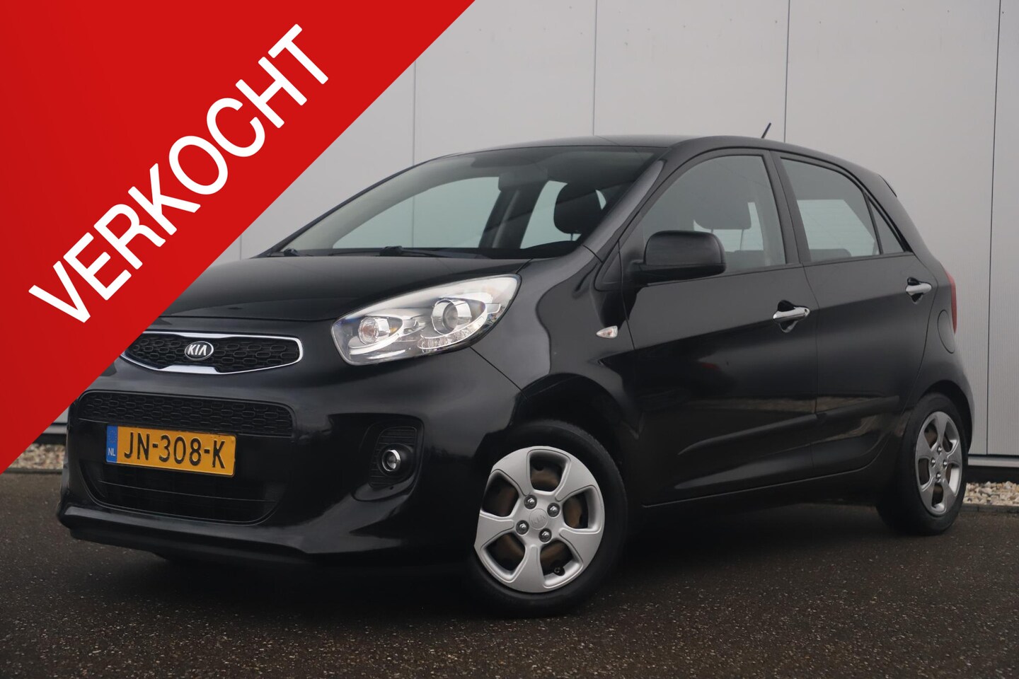 Kia Picanto - 1.0 CVVT DynamicLine Radio Climate Airco Cruise Control Elektrische Ramen Bluetooth - AutoWereld.nl