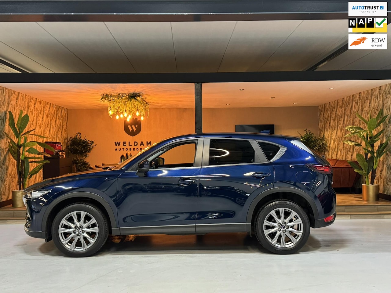 Mazda CX-5 - 2.5 SkyActiv-G 194 Signature Garantie Navi 360Camera Headup Carplay LED Rijklaar - AutoWereld.nl