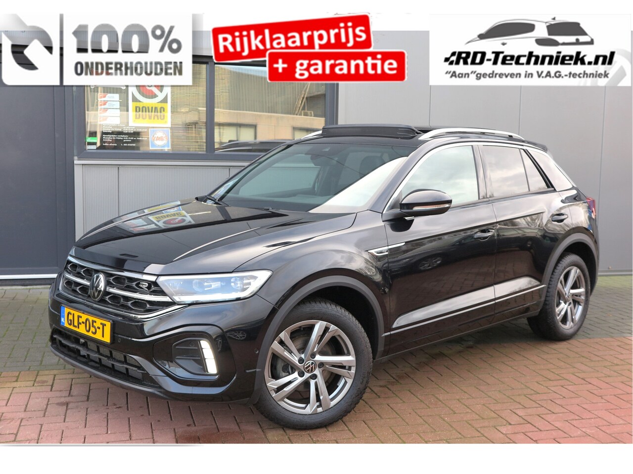 Volkswagen T-Roc - 1.5 TSI 150pk DSG R-Line Business + (11.000 km !!) ,Pano dak, Virtual cockpit ,IQ-Light,Tr - AutoWereld.nl