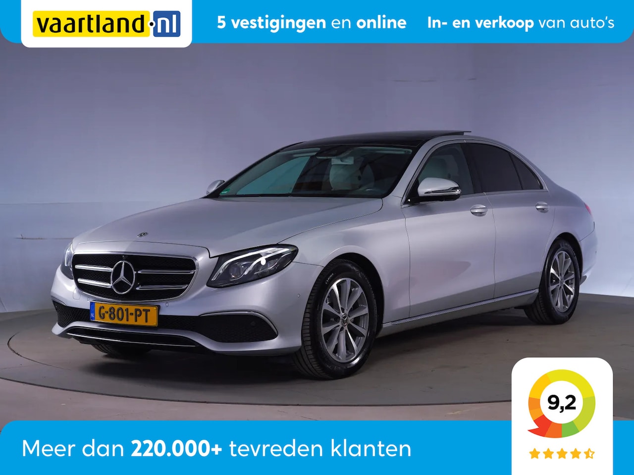 Mercedes-Benz E-klasse - 200d Premium Luxury Aut. [ Panorama Widescreen Leder Memoryseats ] - AutoWereld.nl