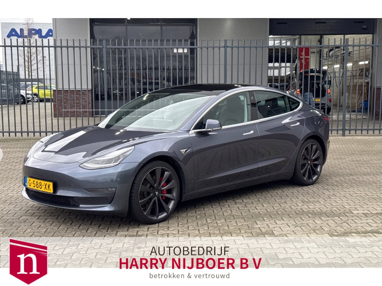 Tesla Model 3 - Performance AWD 75 kWh Navi / Camera / Dodehoek / Autopilot / LED / Airco - AutoWereld.nl