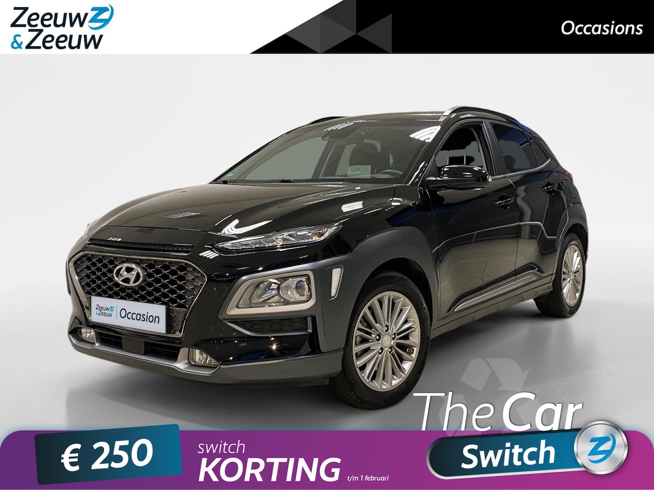 Hyundai Kona - 1.6 AUTOMAAT | FASHION | TREKHAAK | - AutoWereld.nl