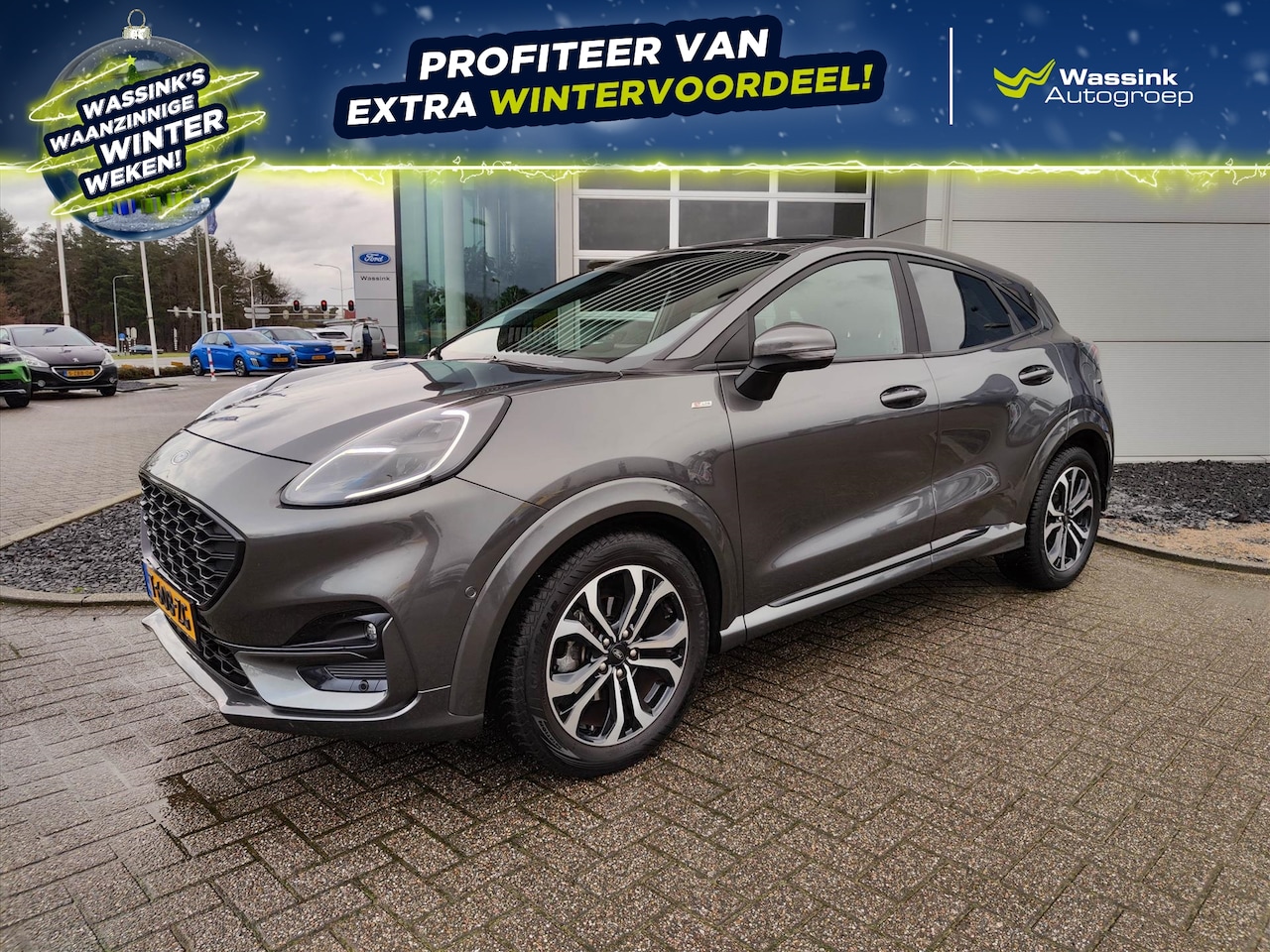 Ford Puma - 1.0i Ecoboost Hybrid 125pk ST-Line X | trekhaak | Camera | Adative cruise control - AutoWereld.nl