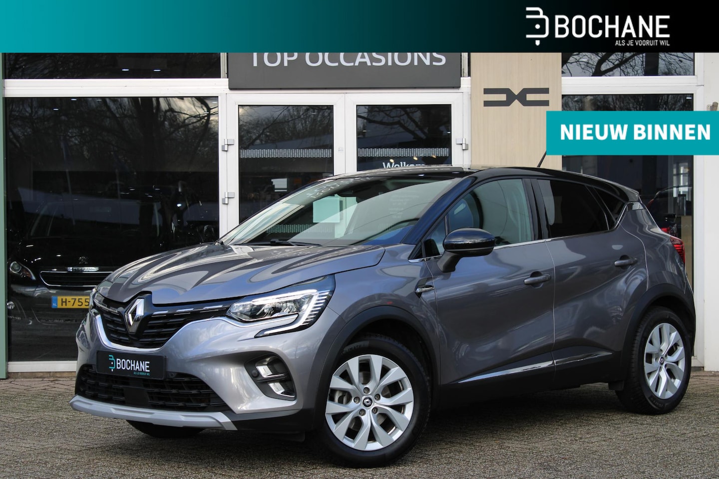 Renault Captur - 1.6 E-Tech Hybrid 145 Intens Automaat | Navigatiesysteem | Trekhaak | Cruise control - AutoWereld.nl