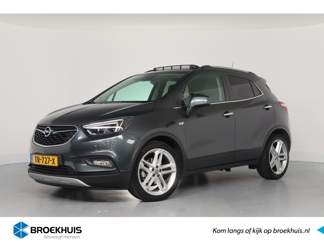 Opel Mokka X - 1.4 Turbo Innovation | Trekhaak | Open Dak | Lederen Bekleding | AGR Stoelen | Stoel-/stuu - AutoWereld.nl