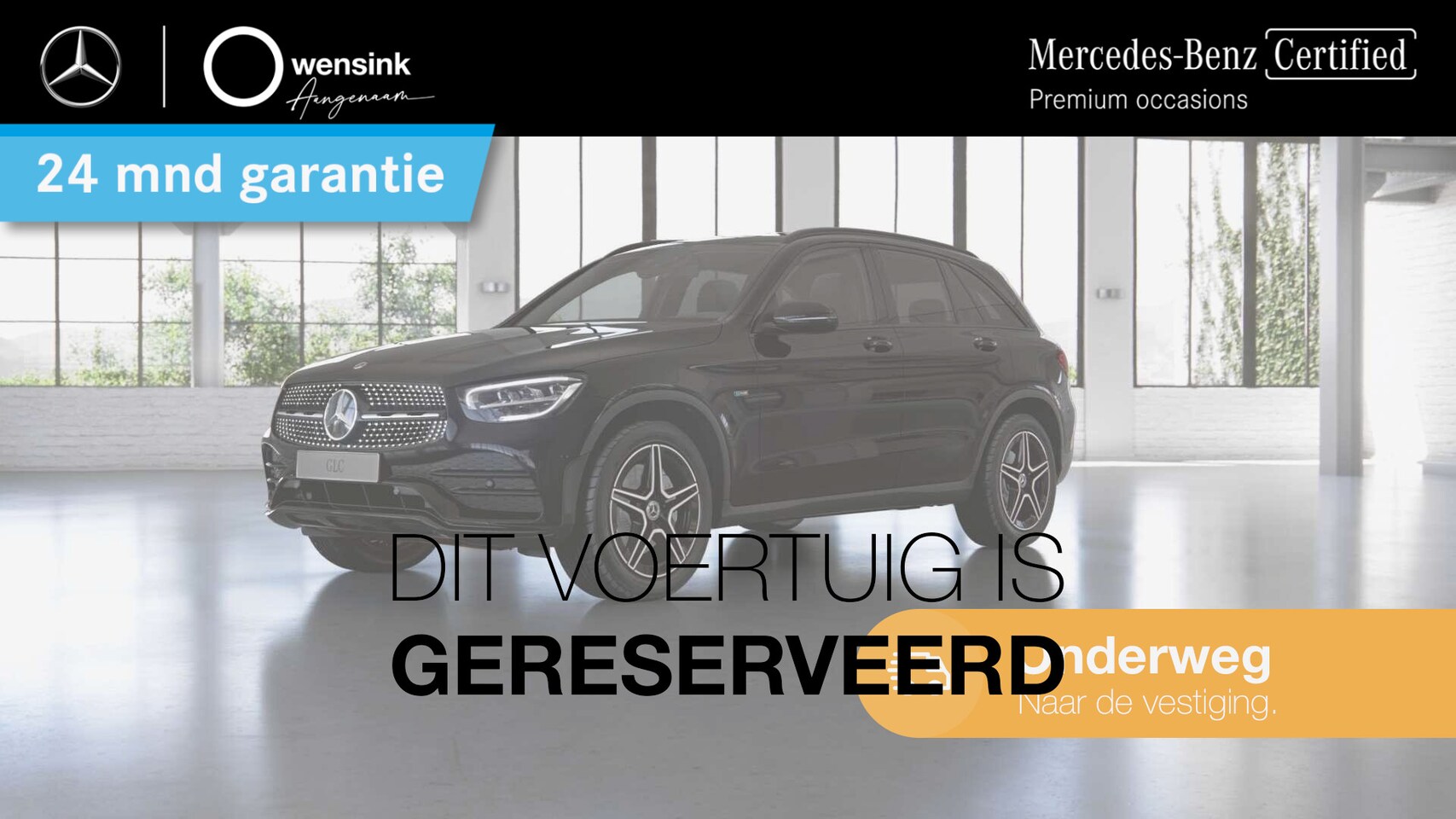 Mercedes-Benz GLC-klasse - 300de 4MATIC Business Solution AMG | Panoramadak | Night | AMG | Trekhaak | Stoelverwarmin - AutoWereld.nl